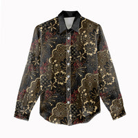 Batik Sekar Jagad Women Casual Shirt Indonesian Traditional Pattern LT01 - Polynesian Pride