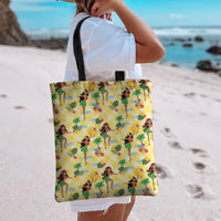 Hawaii Hula Girl Tropical Tote Bag Yellow Palaka LT01 - Polynesian Pride