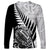 New Zealand Silver Fern Rugby Long Sleeve Shirt Aotearoa Maori Black Version LT01 - Polynesian Pride