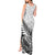 New Zealand Silver Fern Rugby Tank Maxi Dress Aotearoa Maori Black Version LT01 - Polynesian Pride