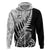 Custom New Zealand Silver Fern Rugby Hoodie Aotearoa Maori Black Version LT01 Zip Hoodie Black - Polynesian Pride