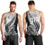 Custom New Zealand Silver Fern Rugby Men Tank Top Aotearoa Maori Black Version LT01 - Polynesian Pride