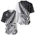 New Zealand Silver Fern Rugby Baseball Jersey Aotearoa Maori White Version LT01 - Polynesian Pride