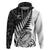 New Zealand Silver Fern Rugby Hoodie Aotearoa Maori White Version LT01 White - Polynesian Pride