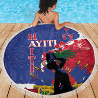 Haiti Le Marron Inconnu Beach Blanket Dashiki Mix Polynesian Pattern LT01 - Polynesian Pride