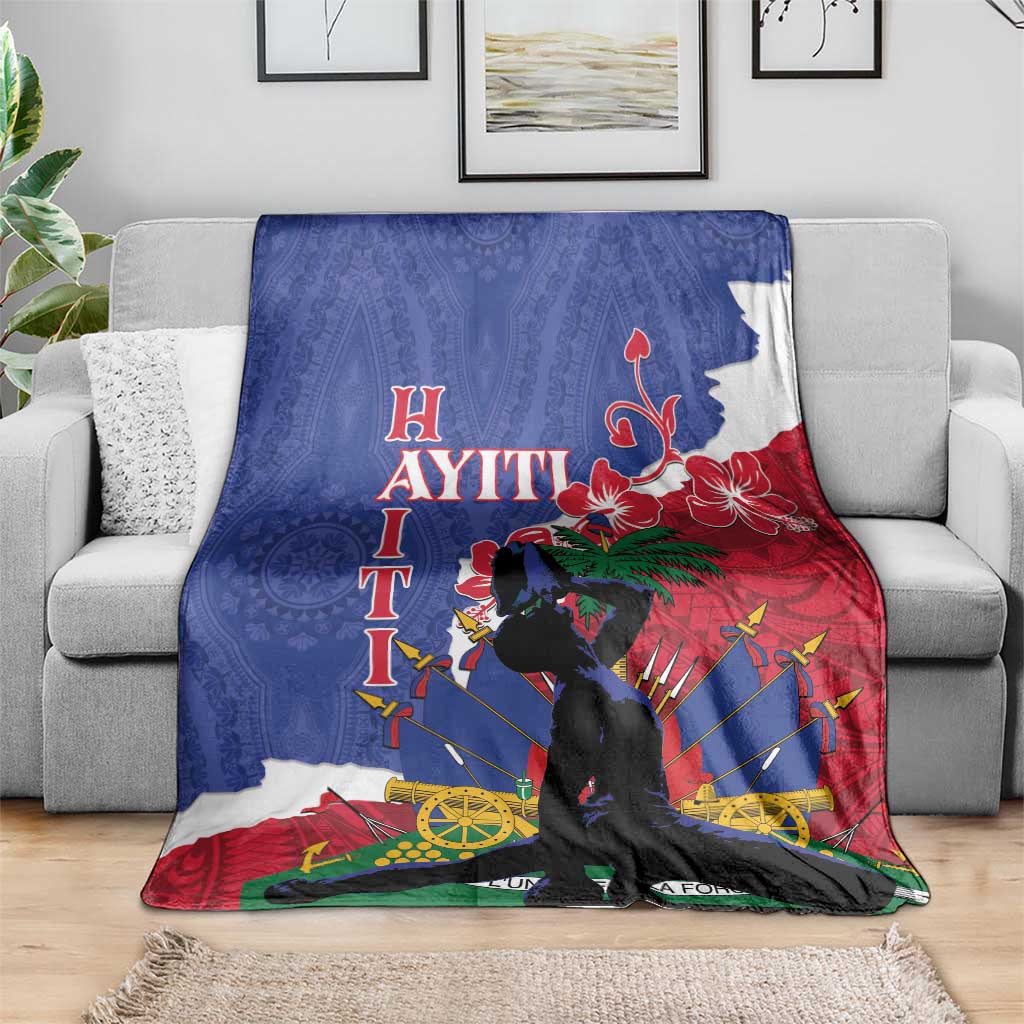 Haiti Le Marron Inconnu Blanket Dashiki Mix Polynesian Pattern LT01 - Polynesian Pride