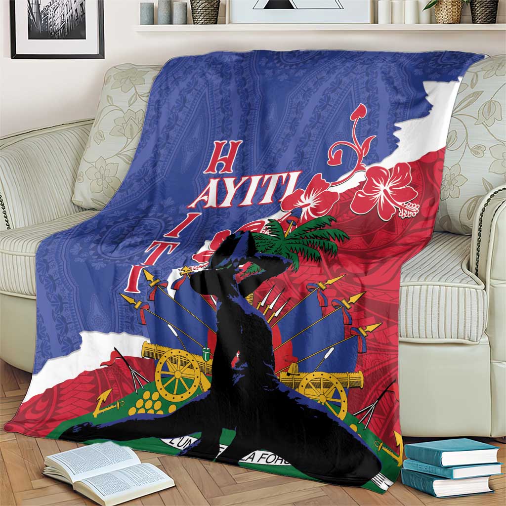 Haiti Le Marron Inconnu Blanket Dashiki Mix Polynesian Pattern LT01 - Polynesian Pride