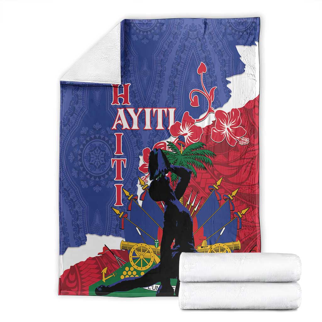 Haiti Le Marron Inconnu Blanket Dashiki Mix Polynesian Pattern LT01 - Polynesian Pride