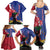 Personalised Haiti Le Marron Inconnu Family Matching Summer Maxi Dress and Hawaiian Shirt Dashiki Mix Polynesian Pattern