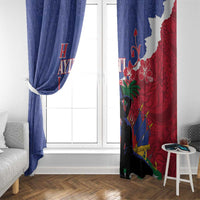 Haiti Le Marron Inconnu Window Curtain Dashiki Mix Polynesian Pattern LT01 - Polynesian Pride