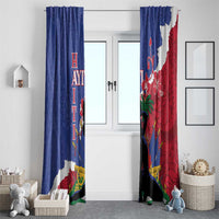 Haiti Le Marron Inconnu Window Curtain Dashiki Mix Polynesian Pattern LT01 - Polynesian Pride