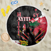 Ayiti Neg Marron Beach Blanket Dashiki Mix Polynesian Pattern LT01 One Size 150cm Black - Polynesian Pride
