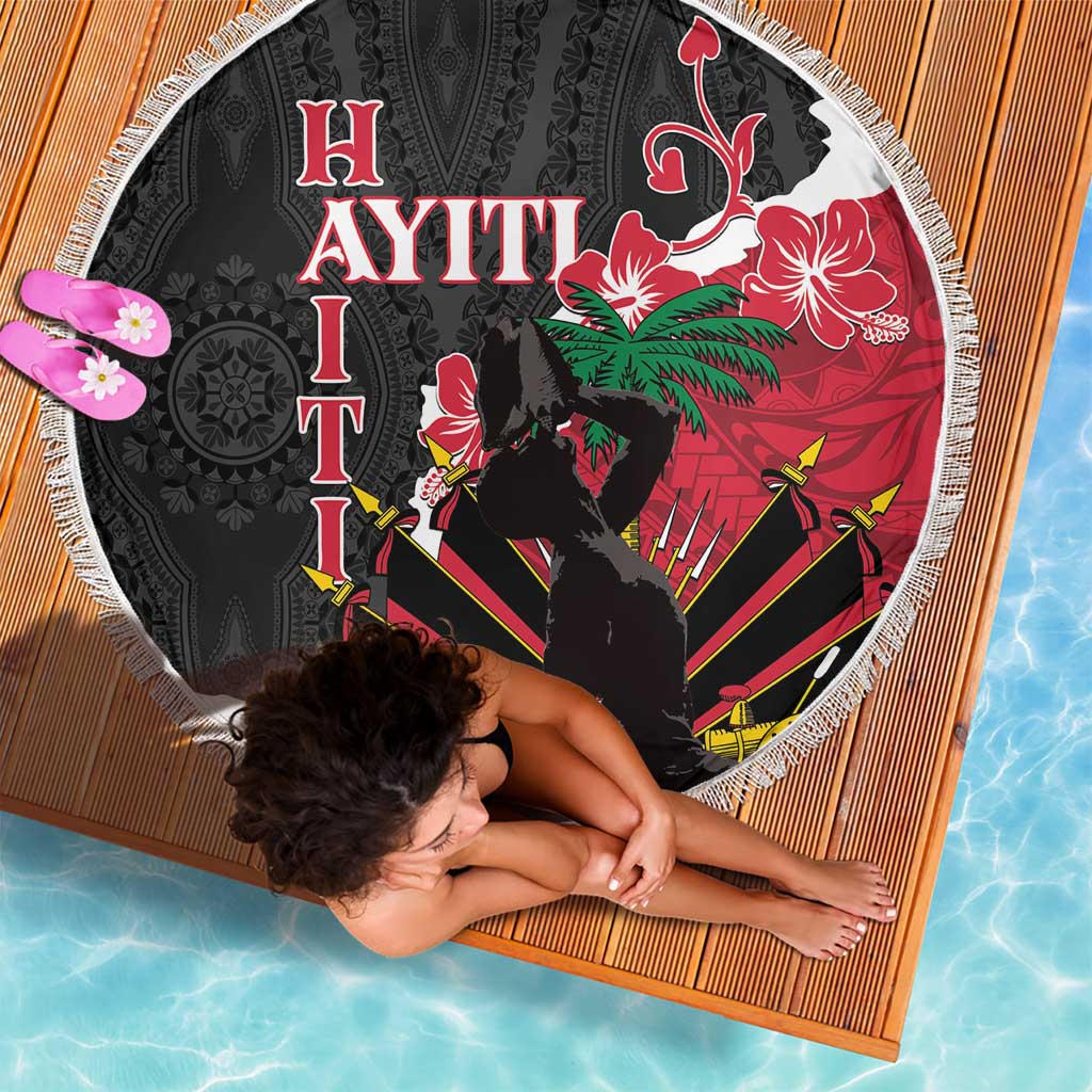 Ayiti Neg Marron Beach Blanket Dashiki Mix Polynesian Pattern LT01 - Polynesian Pride