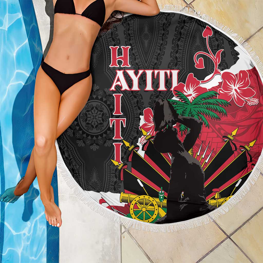 Ayiti Neg Marron Beach Blanket Dashiki Mix Polynesian Pattern LT01 - Polynesian Pride