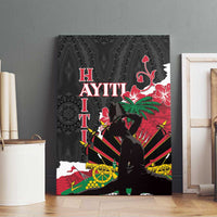 Ayiti Neg Marron Canvas Wall Art Dashiki Mix Polynesian Pattern LT01 - Polynesian Pride