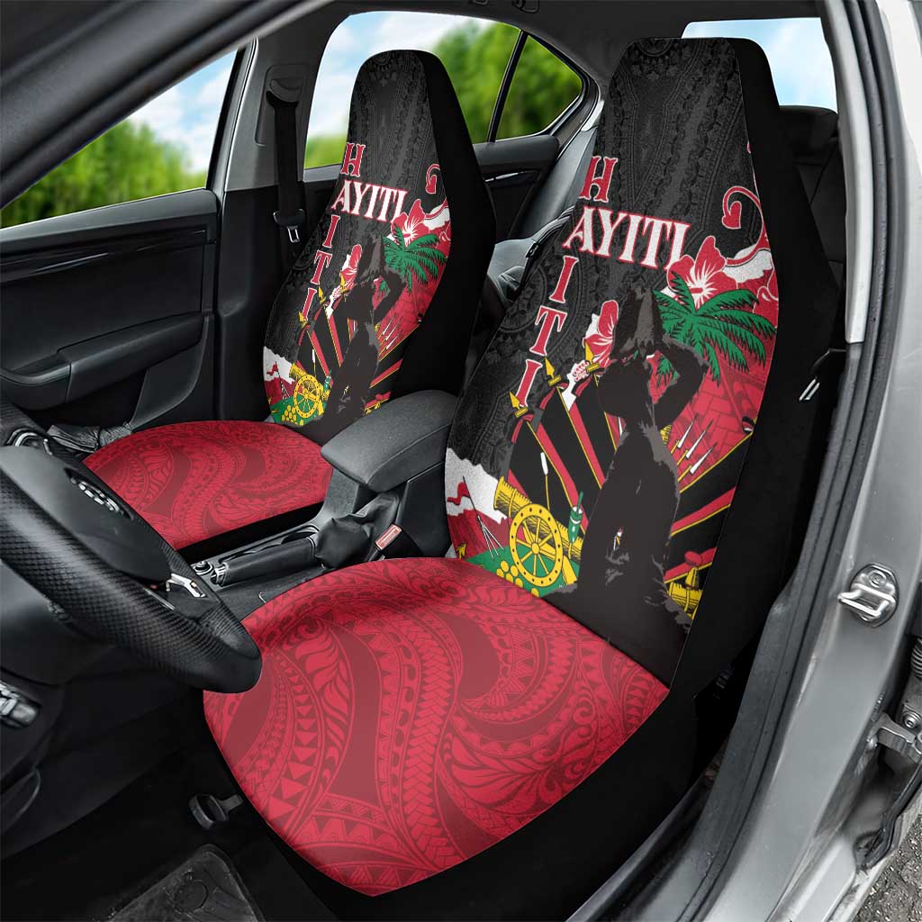 Ayiti Neg Marron Car Seat Cover Dashiki Mix Polynesian Pattern LT01 - Polynesian Pride