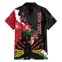 Personalised Ayiti Neg Marron Hawaiian Shirt Dashiki Mix Polynesian Pattern LT01 - Polynesian Pride