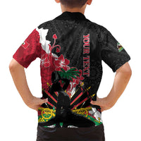 Personalised Ayiti Neg Marron Hawaiian Shirt Dashiki Mix Polynesian Pattern LT01 - Polynesian Pride
