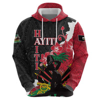 Personalised Ayiti Neg Marron Hoodie Dashiki Mix Polynesian Pattern LT01 - Polynesian Pride