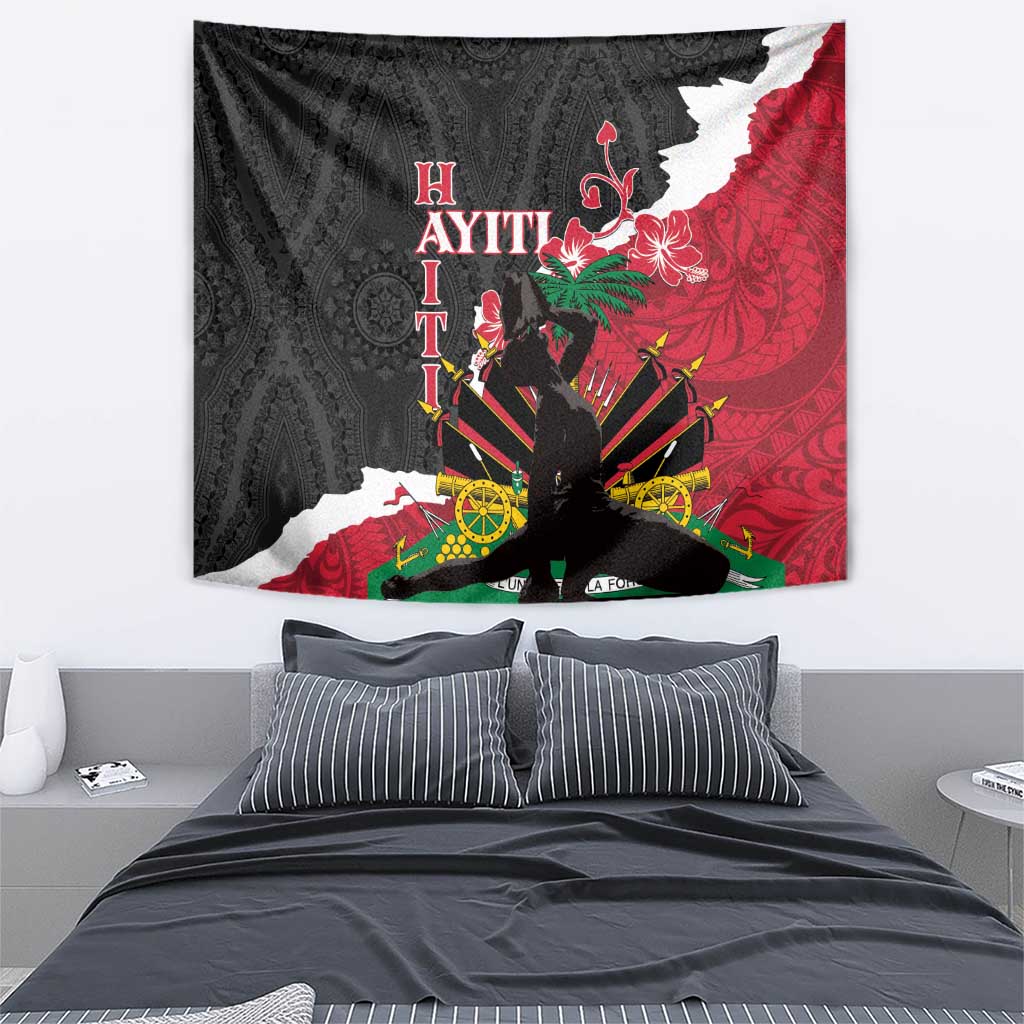 Ayiti Neg Marron Tapestry Dashiki Mix Polynesian Pattern LT01 - Polynesian Pride
