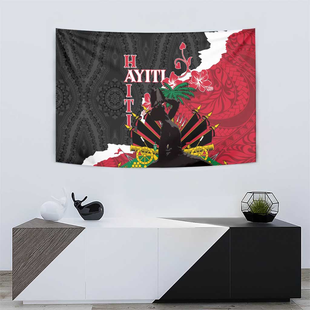 Ayiti Neg Marron Tapestry Dashiki Mix Polynesian Pattern LT01 - Polynesian Pride
