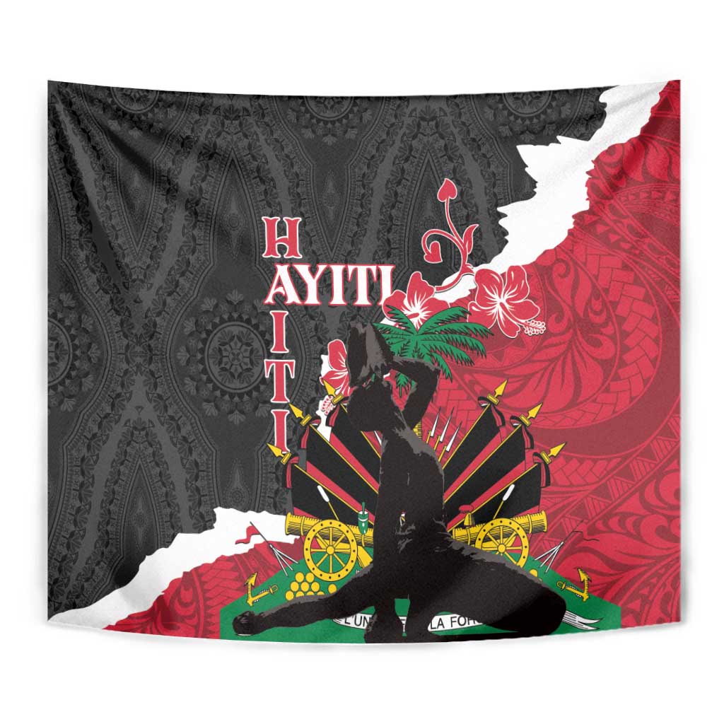 Ayiti Neg Marron Tapestry Dashiki Mix Polynesian Pattern LT01 - Polynesian Pride
