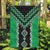 Green Niho Taniwha Mix Poutama Garden Flag Unique Taniko Aotearoa