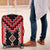 Red Niho Taniwha Mix Poutama Luggage Cover Unique Taniko Aotearoa