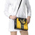 Yellow Niho Taniwha Mix Poutama Shoulder Handbag Unique Taniko Aotearoa