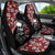 Hawaii Halloween Car Seat Cover Hibiscus Skull Kakau Pattern LT01 - Polynesian Pride