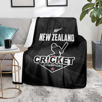 New Zealand Cricket Blanket Aotearoa Black Cap Come On LT01 - Polynesian Pride