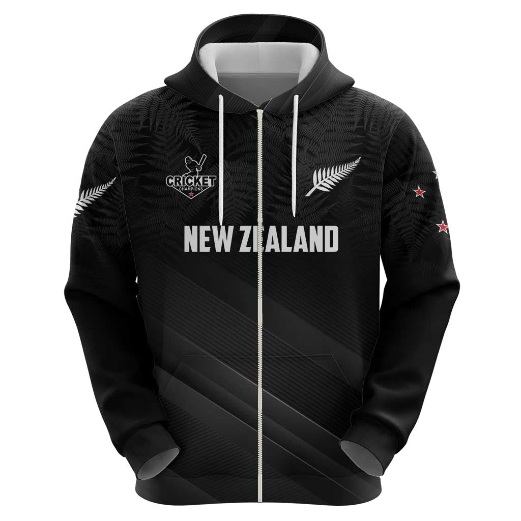 Custom New Zealand Cricket Hoodie Aotearoa Black Cap Come On LT01 - Polynesian Pride