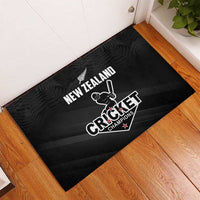 New Zealand Cricket Rubber Doormat Aotearoa Black Cap Come On LT01 - Polynesian Pride