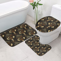 Javanese Batik Semen Bathroom Set Indonesian Traditional Pattern LT01 - Polynesian Pride