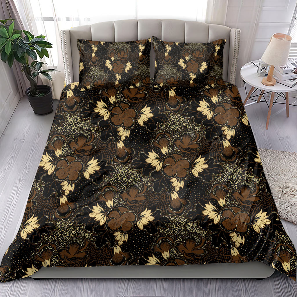 Javanese Batik Semen Bedding Set Indonesian Traditional Pattern LT01 - Polynesian Pride