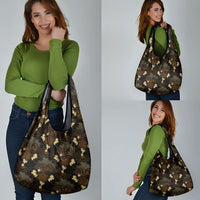 Javanese Batik Semen Grocery Bag Indonesian Traditional Pattern LT01 - Polynesian Pride