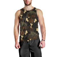 Javanese Batik Semen Men Tank Top Indonesian Traditional Pattern LT01 - Polynesian Pride