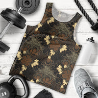 Javanese Batik Semen Men Tank Top Indonesian Traditional Pattern LT01 - Polynesian Pride