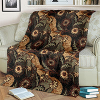 Batik Pedalaman Semen Lereng Style Blanket Indonesian Traditional Pattern LT01 - Polynesian Pride