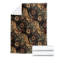 Batik Pedalaman Semen Lereng Style Blanket Indonesian Traditional Pattern LT01 - Polynesian Pride