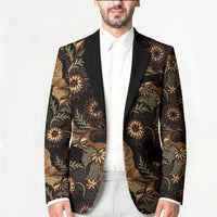 Batik Pedalaman Semen Lereng Style Blazer Indonesian Traditional Pattern LT01 - Polynesian Pride