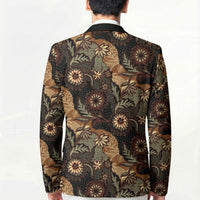 Batik Pedalaman Semen Lereng Style Blazer Indonesian Traditional Pattern LT01 - Polynesian Pride