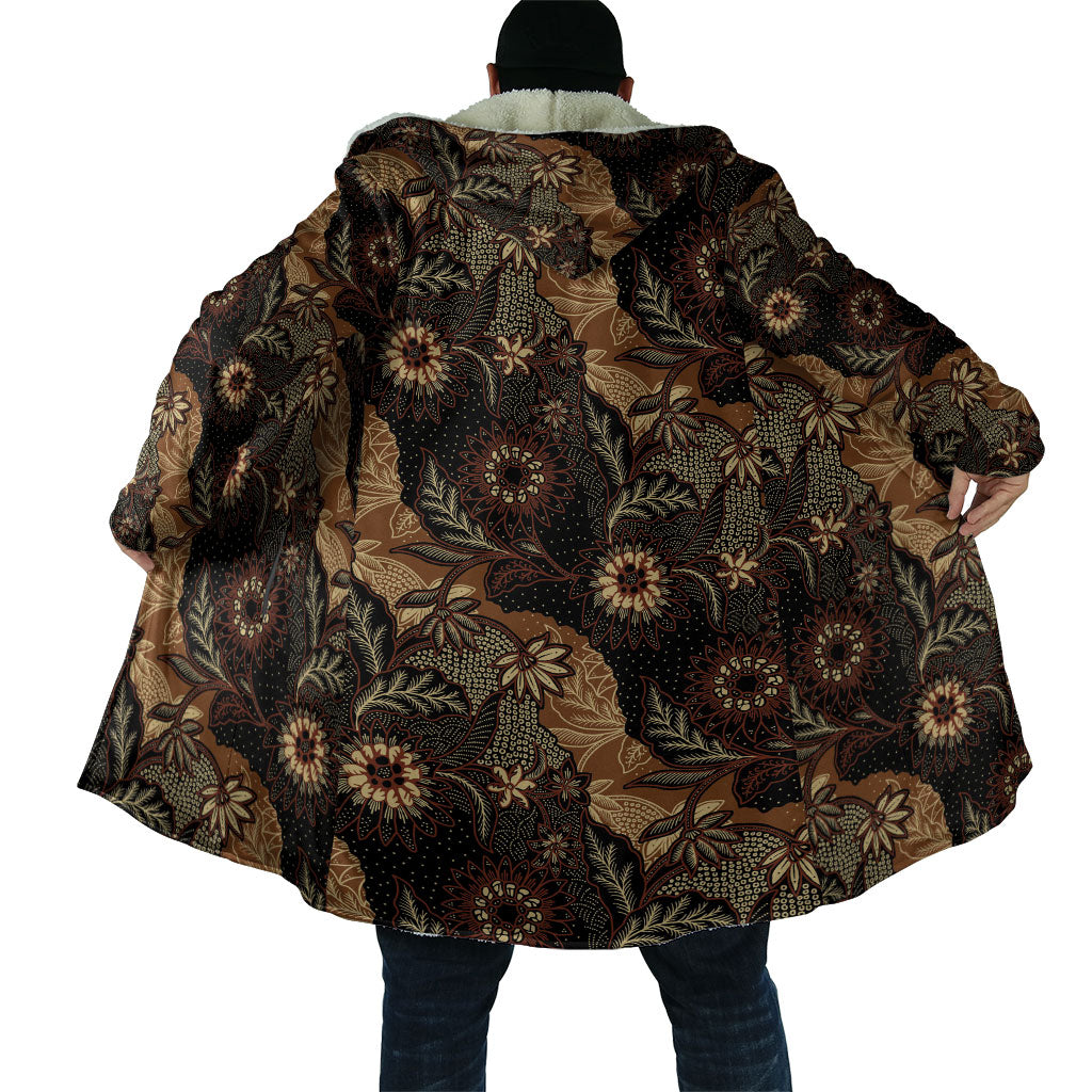 Batik Pedalaman Semen Lereng Style Cloak Indonesian Traditional Pattern LT01 - Polynesian Pride