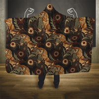 Batik Pedalaman Semen Lereng Style Hooded Blanket Indonesian Traditional Pattern LT01 - Polynesian Pride