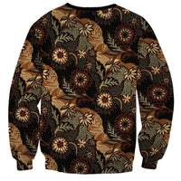 Batik Pedalaman Semen Lereng Style Sweatshirt Indonesian Traditional Pattern LT01 - Polynesian Pride