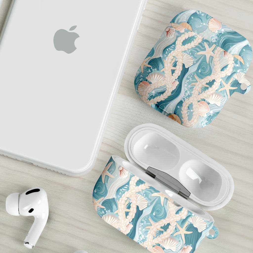 Hawaii Lei Seashells Starfish AirPods Case Fresh Summer Vibe LT01 - Polynesian Pride
