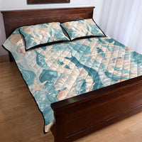 Hawaii Lei Seashells Starfish Quilt Bed Set Fresh Summer Vibe LT01 - Polynesian Pride