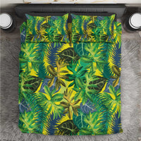 Hawaii Summer Tropical Leaves Bedding Set LT01 Yellow - Polynesian Pride