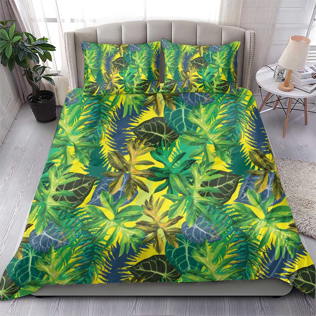 Hawaii Summer Tropical Leaves Bedding Set LT01 - Polynesian Pride