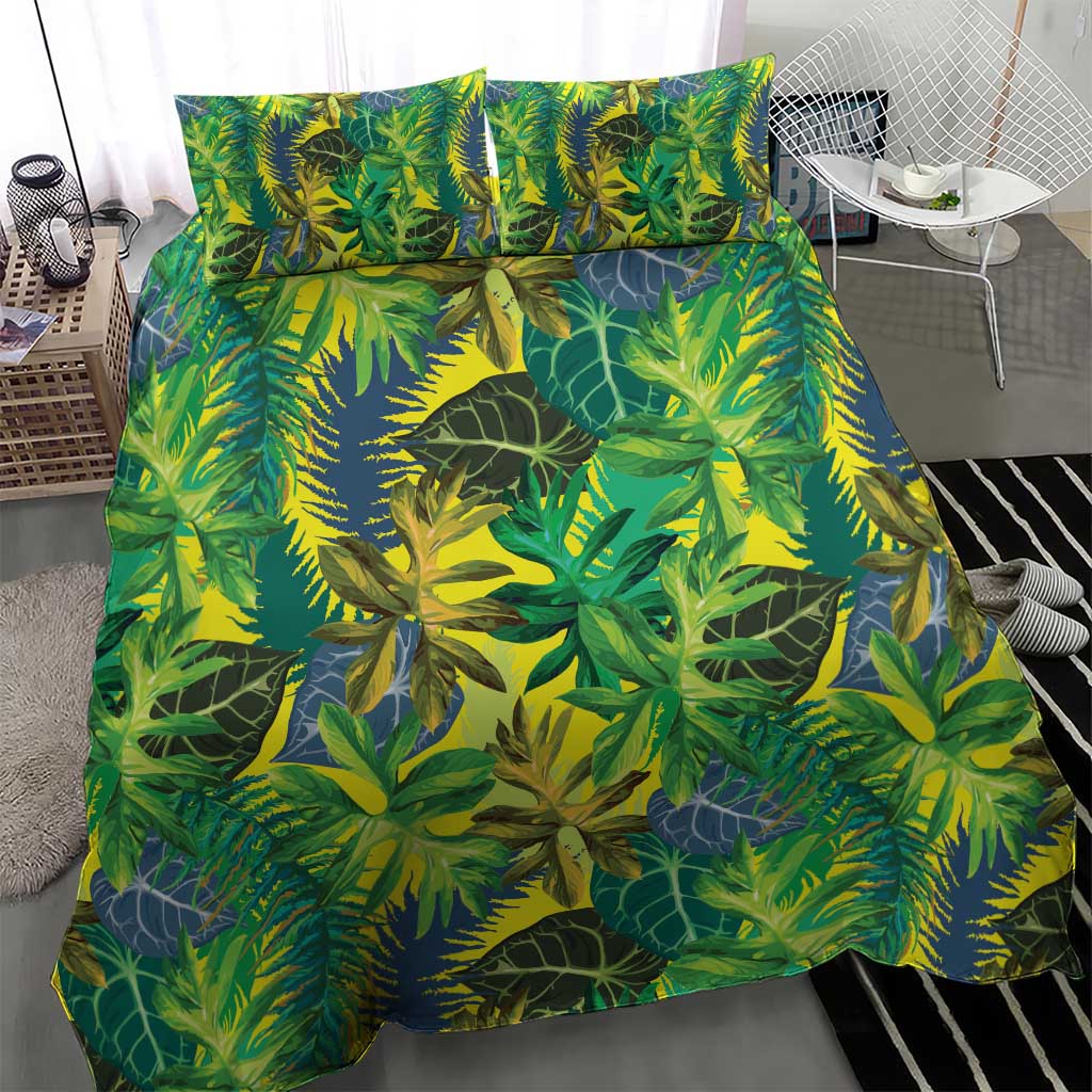 Hawaii Summer Tropical Leaves Bedding Set LT01 - Polynesian Pride